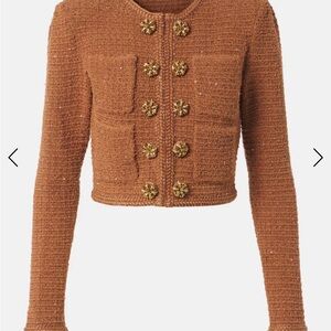 Self Portrait - Texture Knit Jacket